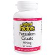 Natural Factors Potassium Citrate 99mg 90 Tablets - Dietary Supplement Hot on Sale