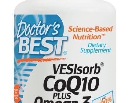 Doctor s Best, VESIsorb CoQ10 Plus Omega-3, 30 Softgels Supply