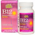 Natural Factors B12 Methylcobalamin High Potency 5000 mcg 60 Chewable Tablets Online now