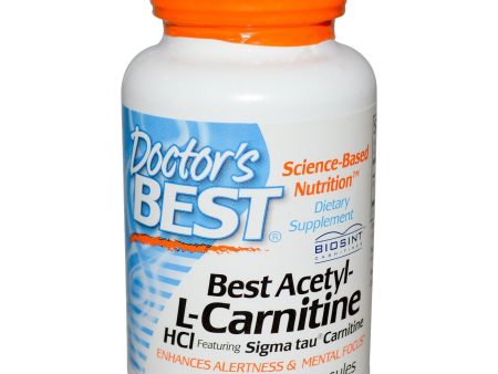 Doctor s Best Best Acetyl-L-Carnitine HCl 588mg 60 Capsules Hot on Sale