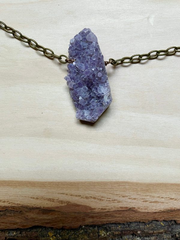 Raw Amethyst Geode Fashion