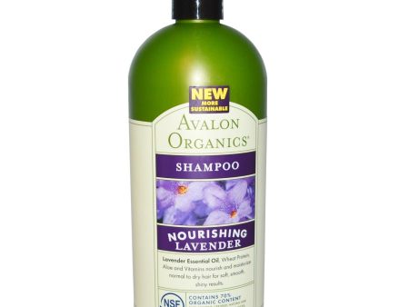 Avalon Organics, Shampoo, Nourishing Lavender (946ml) Hot on Sale