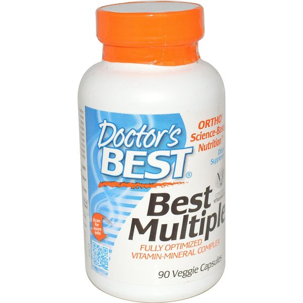 Doctor s Best Best Multiple Fully Optimised Vitamin-Mineral Complex 90 Veggie Caps Online Hot Sale