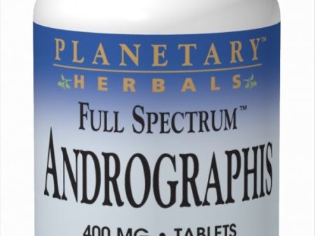 Planetary Herbals, Andrographis, 400 mg, 120 Tablets For Discount