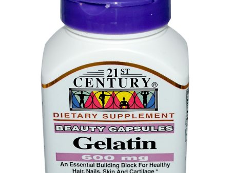 21st Century Health Care Gelatin 600mg 100 Capsules Cheap