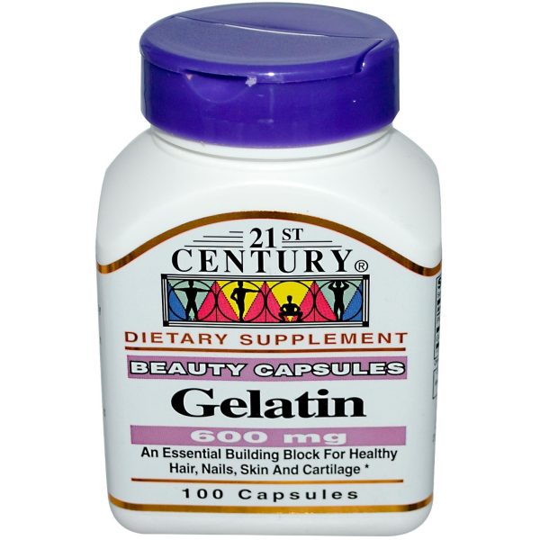 21st Century Health Care Gelatin 600mg 100 Capsules Cheap