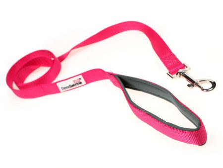 Doodlebone Originals Dog Lead 1.2m Fuchsia 3 Sizes Online Hot Sale