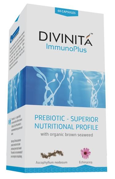 Divinita , ImmunoPlus, Prebiotic, Organic Brown Seaweed, 60 Capsules For Sale