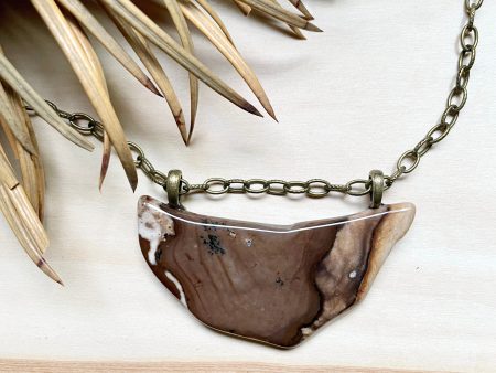 Biggs Picture Jasper Statement Necklace Discount