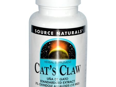 Source Naturals, Cat s Claw 500 mg, 120 Tablets Cheap