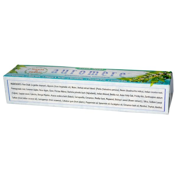 Auromere Herbal Toothpaste Fresh Mint (75ml) Online Sale