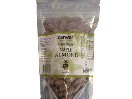 Carwari, Organic Maple Almonds, 200 g - Health Supplement Discount