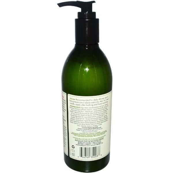 Avalon Organics, Hand & Body Lotion, Grapefruit & Geranium (340g) Online Hot Sale