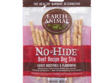 Earth Animal Beef No-Hide Dog Stix 10pk 45g Online