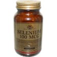 Solgar Selenium 100 mcg 100 Tablets - Dietary Supplement Hot on Sale