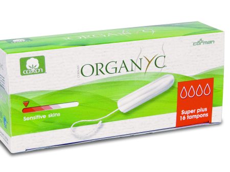 Corman, Organyc, Cotton Tampons, Super Plus, 16 Pack on Sale