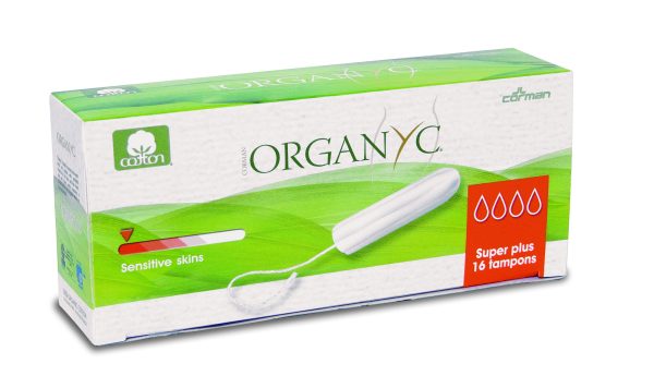 Corman, Organyc, Cotton Tampons, Super Plus, 16 Pack on Sale