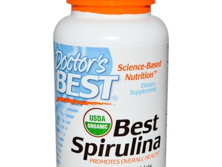 Doctor s Best Spirulina 500mg 180 Tablets - Dietary Supplement Fashion