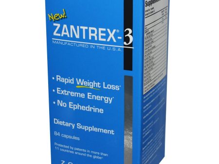 Zoller Laboratories Zantrex-3 Rapid Weight Loss 84 Capsules Online Hot Sale