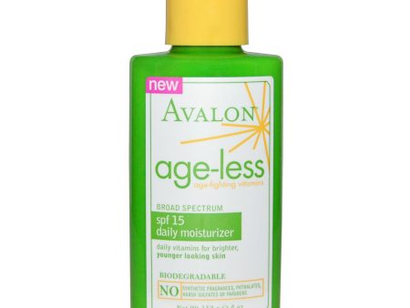 Avalon Organics, Age-Less, Daily Moisturiser, 4 oz, 113 grams For Cheap