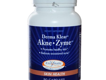 Enzymatic Therapy, Derma Klear Akne - Zime, Skin Health, 90 Capsules Sale