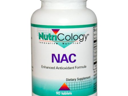 Nutricology, NAC (N-Acetyl-L-Cysteine), 90 Tablets on Sale