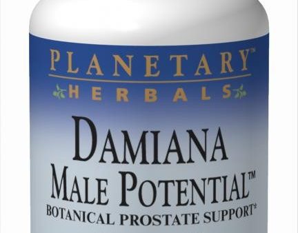 Planetary Herbals, Damiana Male Potential, 575 mg, 90 Tablets Online now