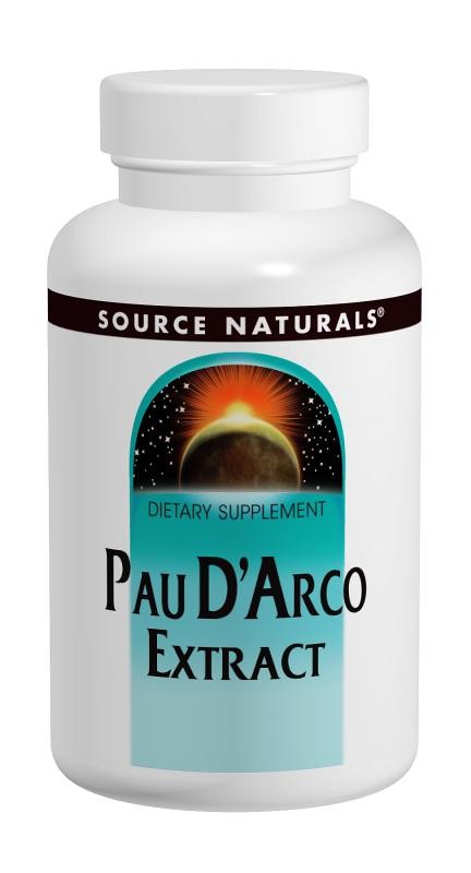 Source Naturals Pau D Arco 500 mg 250 Tablets - Dietary Supplement Supply