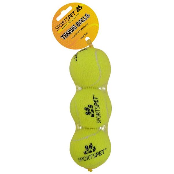 SPORTSPET Tennis Balls Packs of 3 or 12 Online Sale