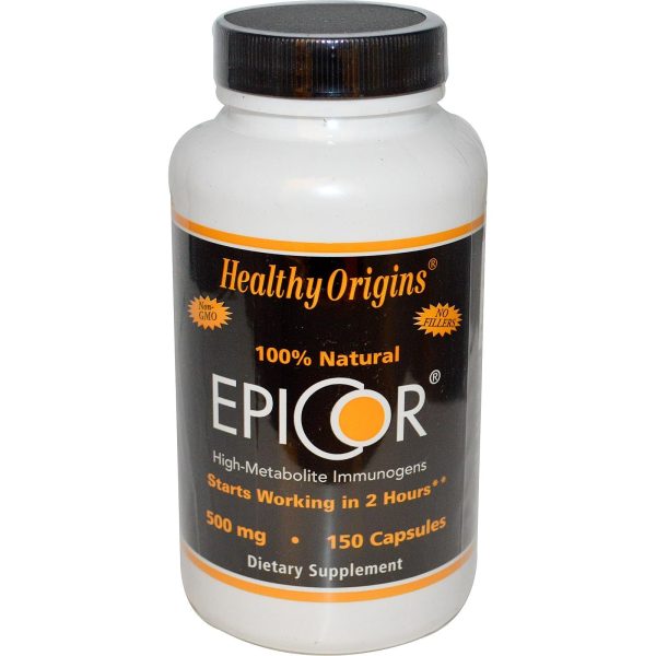 Healthy Origins EpiCor 500mg 150 Capsules - Dietary Supplement For Sale