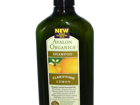 Avalon Organics, Shampoo Clarifying Lemon (325ml)s Online now