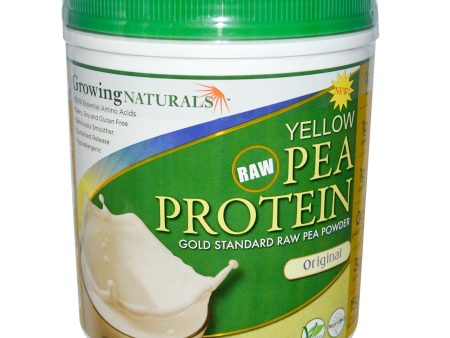 Growing Naturals Yellow Pea Protein Original 456 g Online Hot Sale