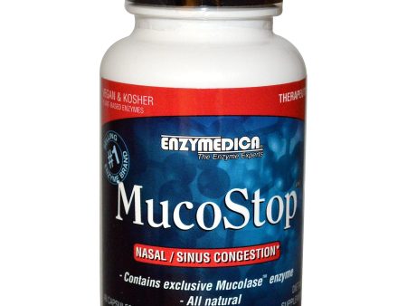 Enzymedica, MucoStop, 48 Capsules Online Hot Sale