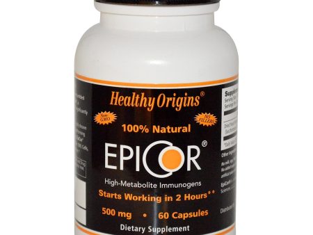 Healthy Origins, EpiCor, 500 mg, 60 Capsules - Dietary Supplement Hot on Sale