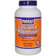 Now Foods Calcium & Magnesium 250 Tablets - Dietary Supplement Fashion