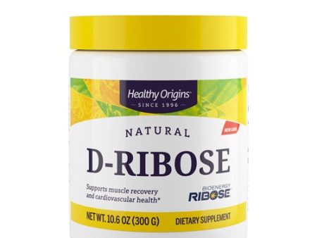 Healthy Origins D-Ribose Powder 300g 10.6 oz - Dietary Supplement Sale