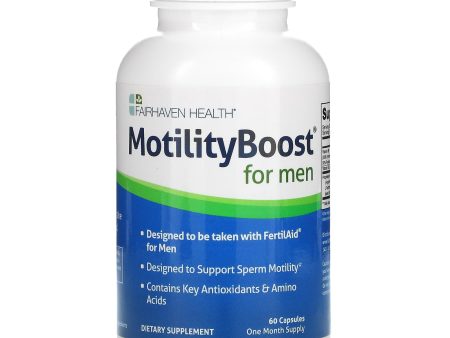 Fairhaven Health Motility Boost For Men 60 Capsules Discount