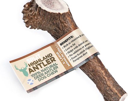 Antos 100% Natural Antler Dog Treats Split Antler X-Large over 120g Online Sale