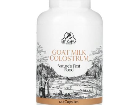 Capra Colostrum Goat Milk Colostrum 120 Capsules - Dietary Supplement Cheap