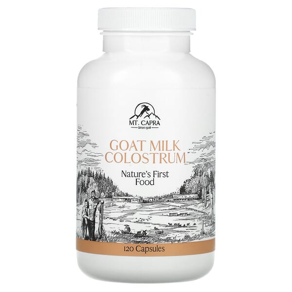 Capra Colostrum Goat Milk Colostrum 120 Capsules - Dietary Supplement Cheap