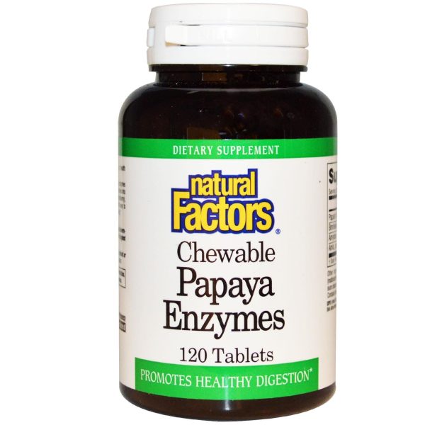 Natural Factors Papaya Enzymes Chewable 120 Tablets Sale