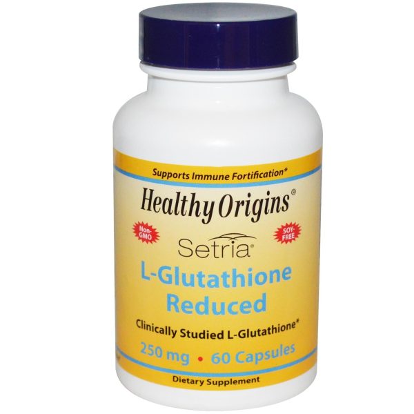 Healthy Origins Setria L-Glutathione Reduced 500mg 60 Caps For Sale