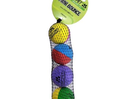 SPORTSPET Mini Bounce Balls Pack of 4 Online now