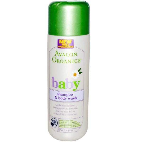 Avalon Organics Baby Shampoo & Body Wash (237ml) Online Sale