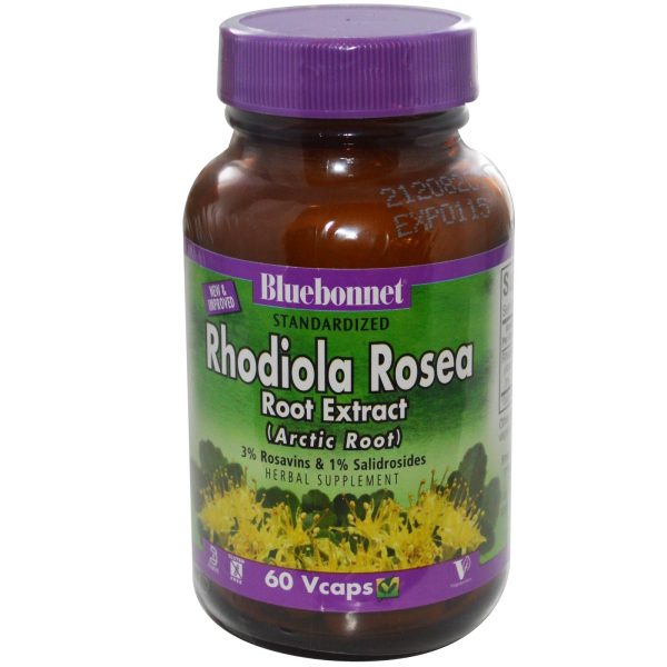 Bluebonnet Nutrition, Rhodiola Rosea Root Extract,60 Veggie Capsules Hot on Sale