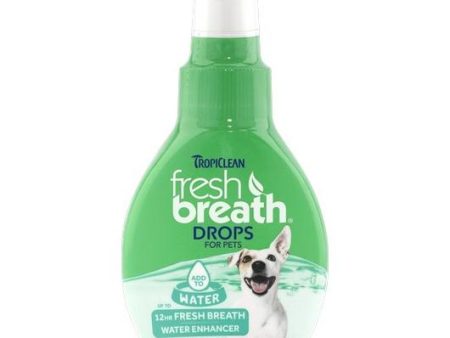 TropiClean Fresh Breath Drops for Dogs Fashion