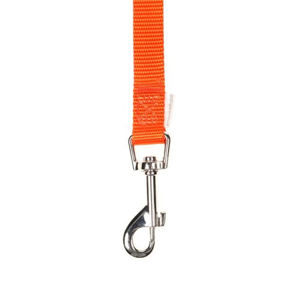 Doodlebone Originals Dog Lead 1.2m Tangerine 3 Sizes on Sale