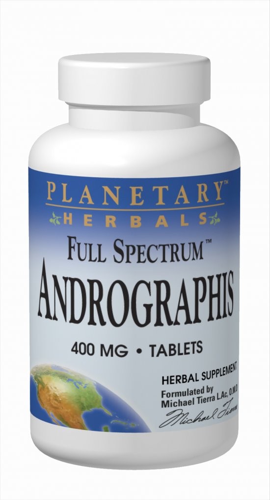 Planetary Herbals Full Spectrum Andrographis 400 mg 60 Tablets For Cheap