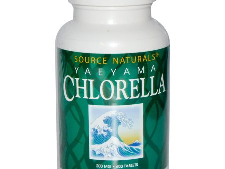 Source Naturals, Yaeyama Chlorella, 200mg, 600 Tabletss For Discount