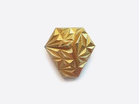 KNOT Button Clip Gold Online Hot Sale